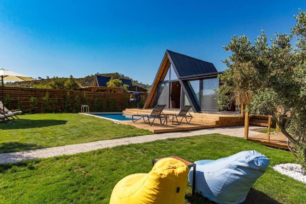 Villa Zeytin Havuzlu Jakuzili Fethiye Exteriör bild